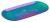 Rolling King Stainless Steel Rainbow/Multicoloured Rolling Tray