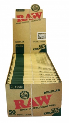 RAW Special Edition Classic Regular Cut Corners Rolling Papers