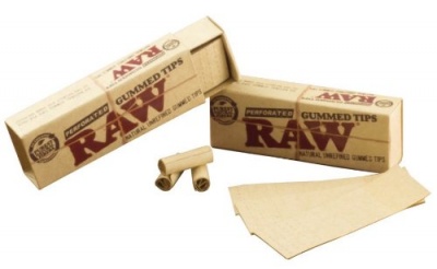 RAW Perforated Gummed Tips (24)