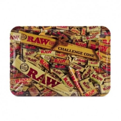 RAW Mix Mini Metal Rolling Tray