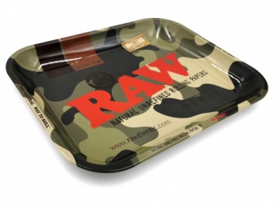 RAW CAMO Large Metal Rolling Tray