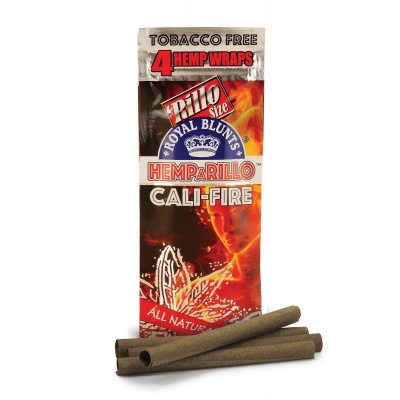 4-pack CALI-FIRE Hemp Wraps - Tobacco Free