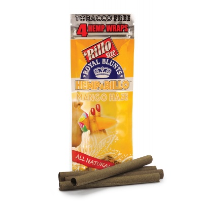 4-pack MANGO Hemp Wraps - Tobacco Free