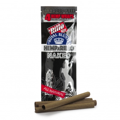 4-pack NAKED Hemp Wraps - Tobacco Free