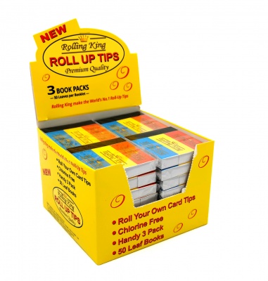 Rolling King Rolling Tips - Pack of 3
