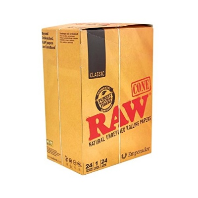 RAW Classic Emperador 7 Inch 1 Pack Pre-Rolled Cones