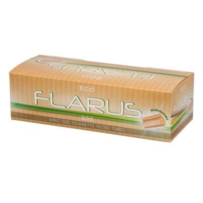1000 Flarus Eco Empty King Size Cigarette Filter Tubes 5 x 200 Tubes