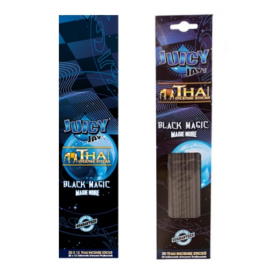 Juicy Jays Black Magic Thai Incense Sticks 12 x 20 Full Box