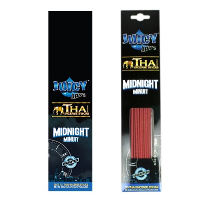Juicy Jays Midnight Thai Incense Sticks 12 x 20 Full Box