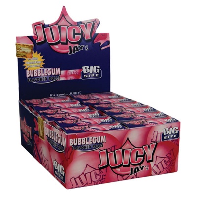 24 Juicy Jays Bubblegum Big Size Rolls Full Box