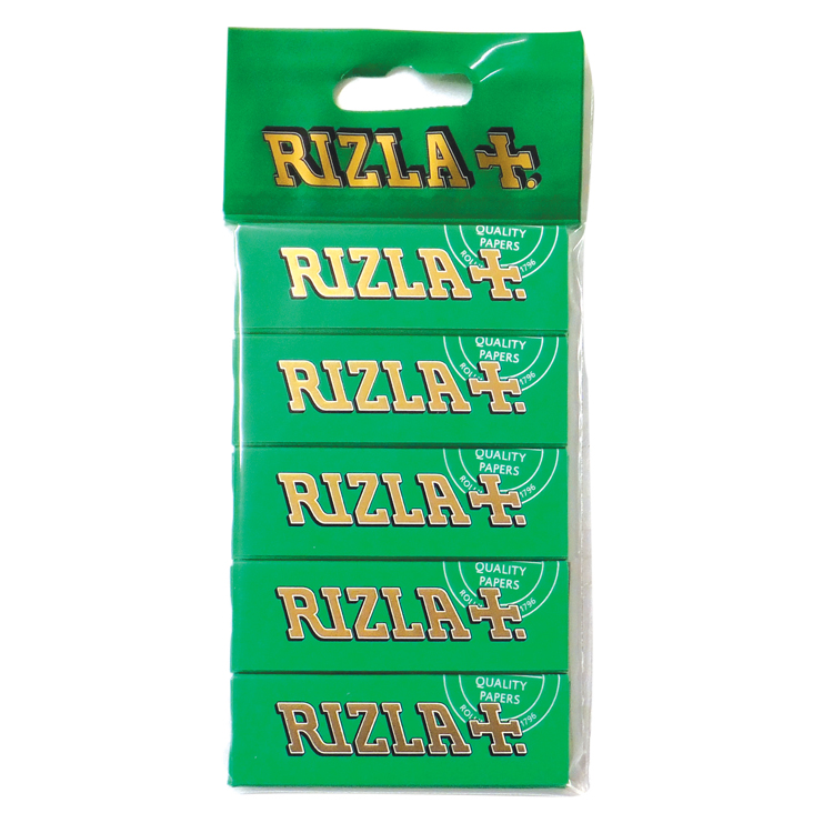 10 BOOKLETS RIZLA Rolling Papers Liquorice 500 PAPERS regular size 