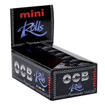 24 OCB Mini Rolls Rolling Papers Full Box
