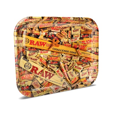 RAW Mix Large Metal Rolling Tray