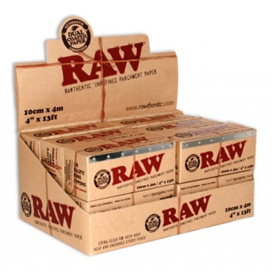 12 RAW 100mm x 4m Parchment Paper Full Box