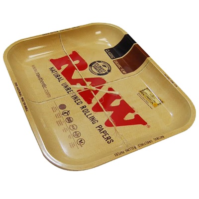 RAW Large Metal Rolling Tray