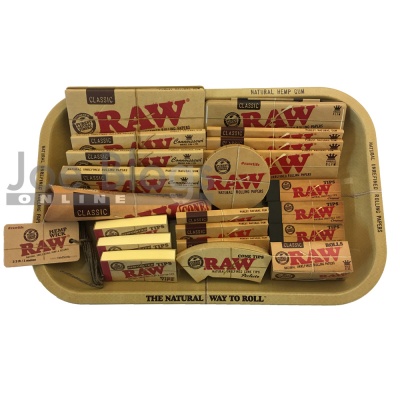 RAW Small CLASSIC ONLY Rolling Tray Gift Set - Choice of tray!