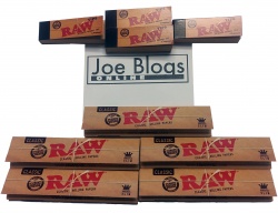 RAW 5 Packs Classic King Size Papers with 4 RAW Booklets Rolling Tips