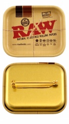 RAW Miniature Tray Pin Badge