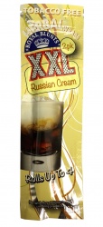2-pack RUSSIAN CREAM XXL Hemp Wraps - Tobacco Free  (Rolls up to 4!)