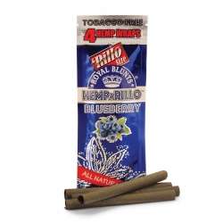 4-pack BLUEBERRY Hemp Wraps - Tobacco Free