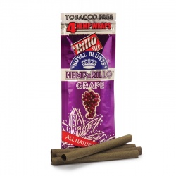 4-pack GRAPE Hemp Wraps - Tobacco Free