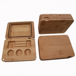 Medium Bamboo Backflip Rolling Tray