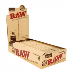 20 RAW Classic Supernatural 12 Inch Rolling Papers Full Box