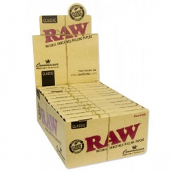 24 RAW Connoisseur King Size Slim & Pre-Rolled Tips Full Box