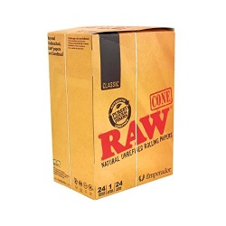RAW Classic Emperador 7¼ Inch 1 Pack Pre-Rolled Cones