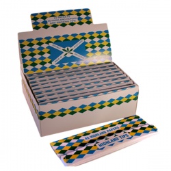 24 Highland Double Decadence Extra Long Rolling Papers & Tips Full Box