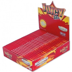 24 Juicy Jays Mellow Mango King Size Slim Flavoured Rolling Papers Full Box
