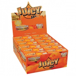 24 Juicy Jays Peaches N Cream Big Size Rolls Full Box