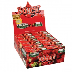 24 Juicy Jays Strawberry Big Size Rolls Full Box