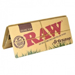 RAW Organic Artesano King Size Slim Rolling Papers & Tips