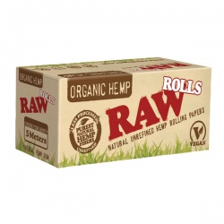 RAW Organic Rolls 5m Rolling Paper