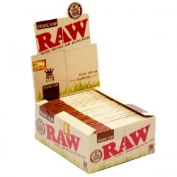 RAW Organic King Size Slim Rolling Papers