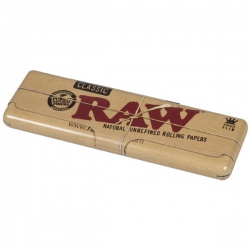RAW Classic King Size Slim Papers Holder Case Tin