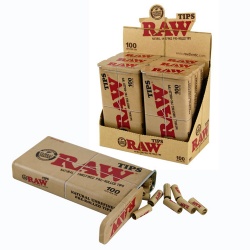 RAW 100 Pre-Rolled Tips in Tin