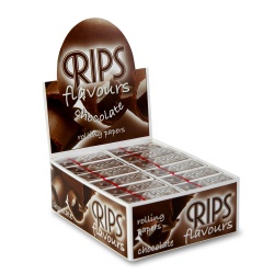 24 Rips Chocolate Flavoured 4m Slim Rolls Full Box